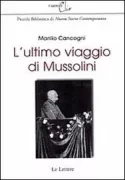 Copertina libro <b>L'ultimo viaggio di Mussolini</b>