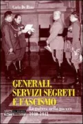 Copertina libro <b>Generali, servizi segreti e fascismo</b>
