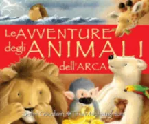 Copertina libro <b>Le avventure degli animali dell'arca<br></b>(titolo originale o altro titolo: <i>An arkul of animal stories</i>)