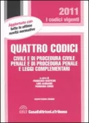Copertina libro <b>Quattro codici</b>