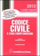 Copertina libro <b>Codice civile e leggi complementari</b>