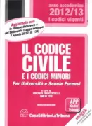 Copertina libro <b>Il codice civile e i codici minori</b>