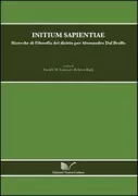 Copertina libro <b>Initium sapientiae</b>