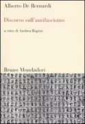 Copertina libro <b>Discorso sull'antifascismo</b>