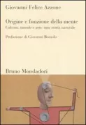 Copertina libro <b>Origine e funzione della mente</b>