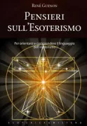 Copertina libro <b>Pensieri sull'esoterismo</b>