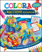 Copertina libro COLORA LE MACCHINE FANTASTICHE