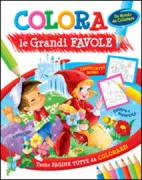 Copertina libro COLORA LE GRANDI FAVOLE