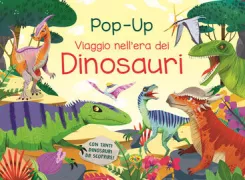 Copertina libro <b>Viaggio nell'era dei dinosauri</b>