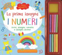 Copertina libro PRIMA LAVAGNA I NUMERI, LA