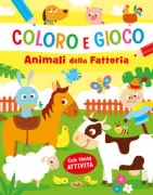 Copertina libro COLORO E GIOCO - ANIMALI DELLA FATT ORIA