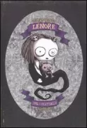 Copertina libro <b>Lenore: ossa e frattaglie a colori<br></b>(titolo originale o altro titolo: <i>Leonor Noogies</i>)