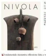Copertina libro <b>Nivola</b>