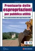 Copertina libro <b>Prontuario delle espropriazioni per pubblica utilità </b>