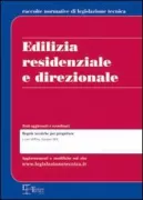 Copertina libro <b>Edilizia residenziale e direzionale</b>