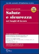 Copertina libro <b>Salute e sicurezza nei luoghi di lavoro</b>