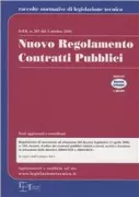 Copertina libro <b>Nuovo regolamento del Codice dei contratti</b>