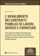 Copertina libro <b>L'avvalimento nei contratti pubblici di lavori, servizi e forniture ..</b>
