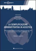 Copertina libro <b>La semplificazione amministrativa in acustica</b>