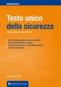Copertina libro <b>Testo unico della sicurezza</b>