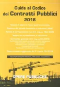 Copertina libro <b>Guida al codice dei contratti pubblici 2016</b>