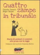 Copertina libro <b>Quattro zampe in tribunale</b>