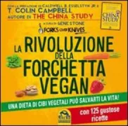 Copertina libro <b>La rivoluzione della forchetta vegan</b>