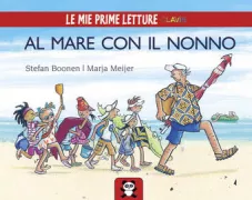 Copertina libro <b>Al mare con il nonno<br></b>(titolo originale o altro titolo: <i>Met opa naar zee</i>)