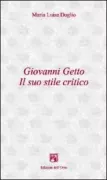 Copertina libro <b>Giovanni Getto</b>