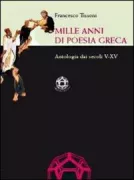 Copertina libro <b>Mille anni di poesia greca</b>