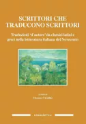 Copertina libro <b>Scrittori che traducono scrittori</b>