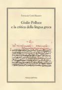 Copertina libro <b>Giulio Polluce e la critica della lingua greca</b>