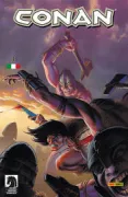 Copertina libro DIETRO IL VENTO DEL NORD. CONAN