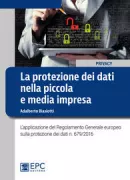Copertina libro <b>La protezione dei dati nella piccola e media impresa</b>