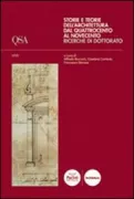 Copertina libro <b>Storie e teorie dell'architettura dal Quattrocento al Novecento</b>