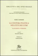Copertina libro <b>La cultura politica nell'età dei lumi</b>