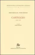 Copertina libro <b>Carteggio 1930-1937</b>