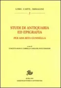 Copertina libro <b>Studi di antiquaria ed epigrafia</b>
