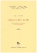 Copertina libro <b>1: Eresie<br></b>(titolo originale o altro titolo: <i>Eresie</i>)