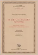 Copertina libro <b>Il lieto annunzio ai poveri</b>
