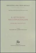 Copertina libro <b>Il Settecento negli studi italiani: problemi e prospettive</b>