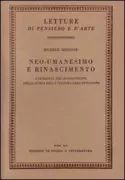 Copertina libro <b>Neo-umanesimo e Rinascimento</b>