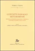 Copertina libro <b>Contatti passaggi metamorfosi</b>