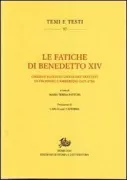 Copertina libro <b>Le fatiche di Benedetto 14</b>