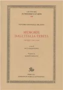 Copertina libro <b>Memorie dall'Italia ferita, diario 1943-1944</b>