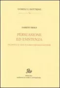 Copertina libro <b>Persuasione ed esistenza</b>
