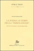 Copertina libro <b>La poesia ai tempi della tribulazione</b>