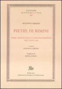 Copertina libro <b>Pietre di Rimini</b>