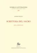 Copertina libro <b>Scrittura del sacro</b>
