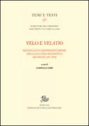 Copertina libro <b>Velo e velatio</b>